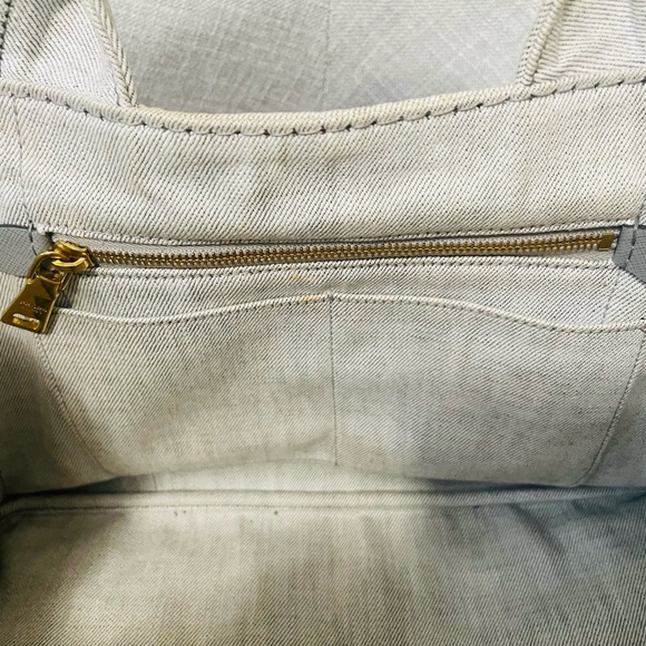 Authentic Prada Cannapa Tote in Denim. - Picture 12 of 15